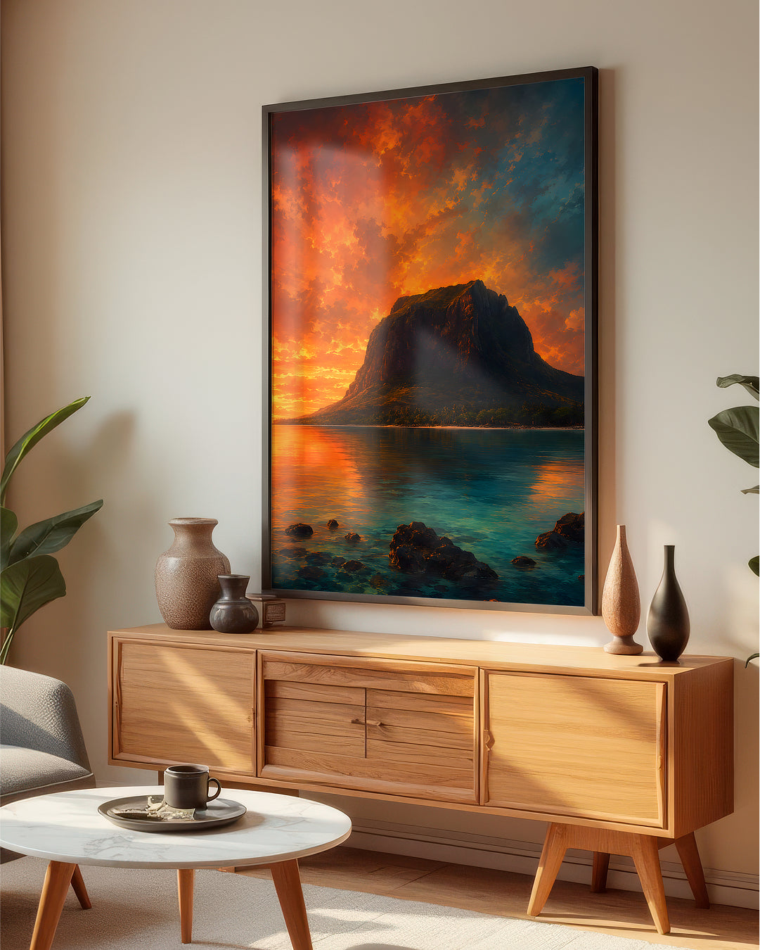 Mauritius Coastal Serenity — premium printable wall art collection