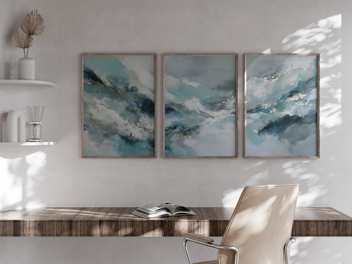 Arctic Light Panorama displayed in a secondary lifestyle interior setting