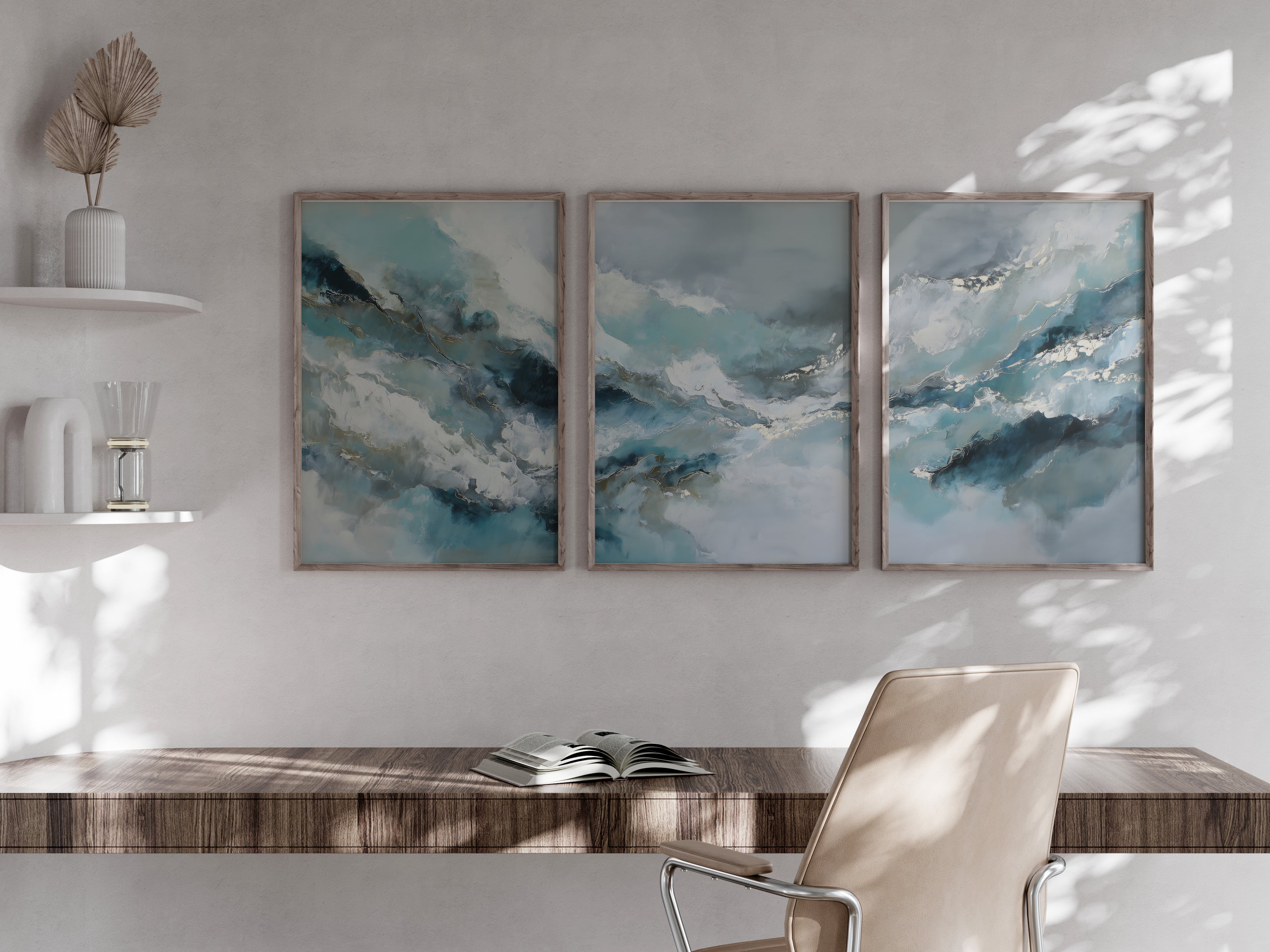 Arctic Light Panorama displayed in a secondary lifestyle interior setting