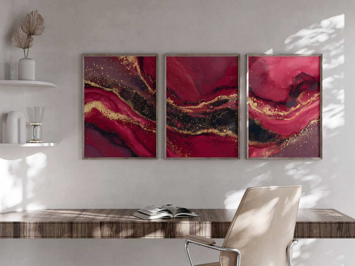 Garnet Gold Panorama displayed in a secondary lifestyle interior setting