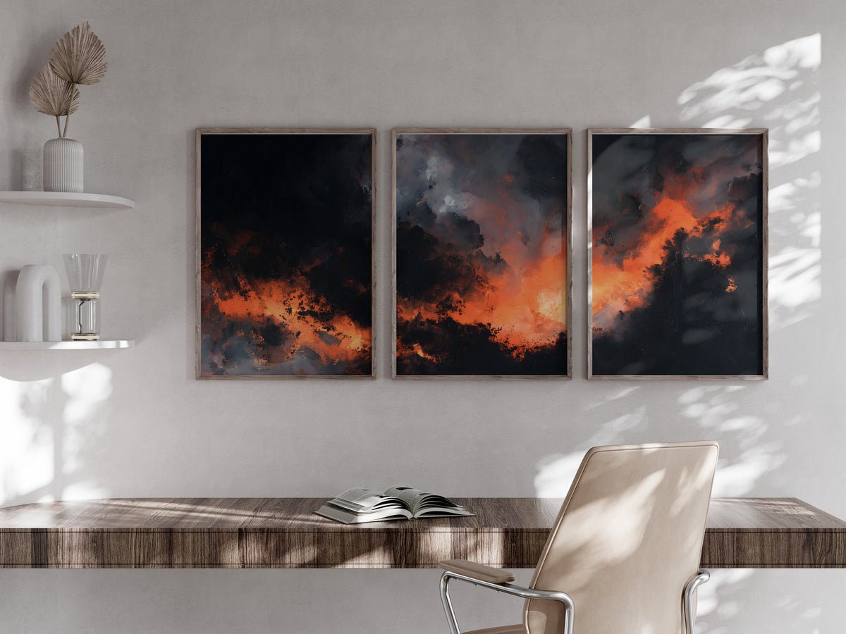 Ember Horizon Panorama displayed in a secondary lifestyle interior setting