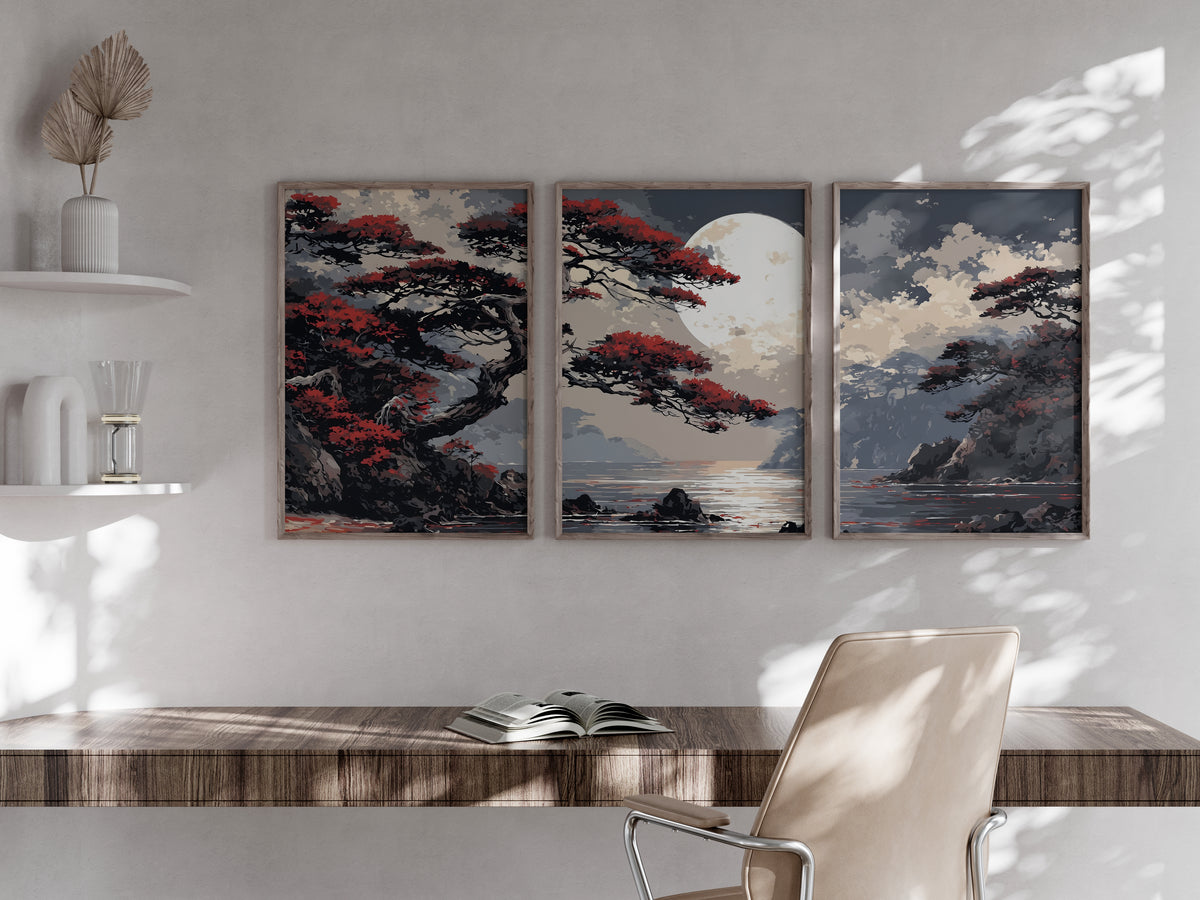 Crimson Moon Shore panorama shown in a secondary premium interior setting