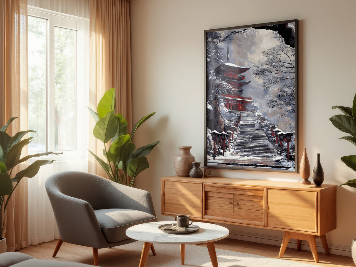 Snow Pagoda Ascent shown in a secondary lifestyle setting — styled interior