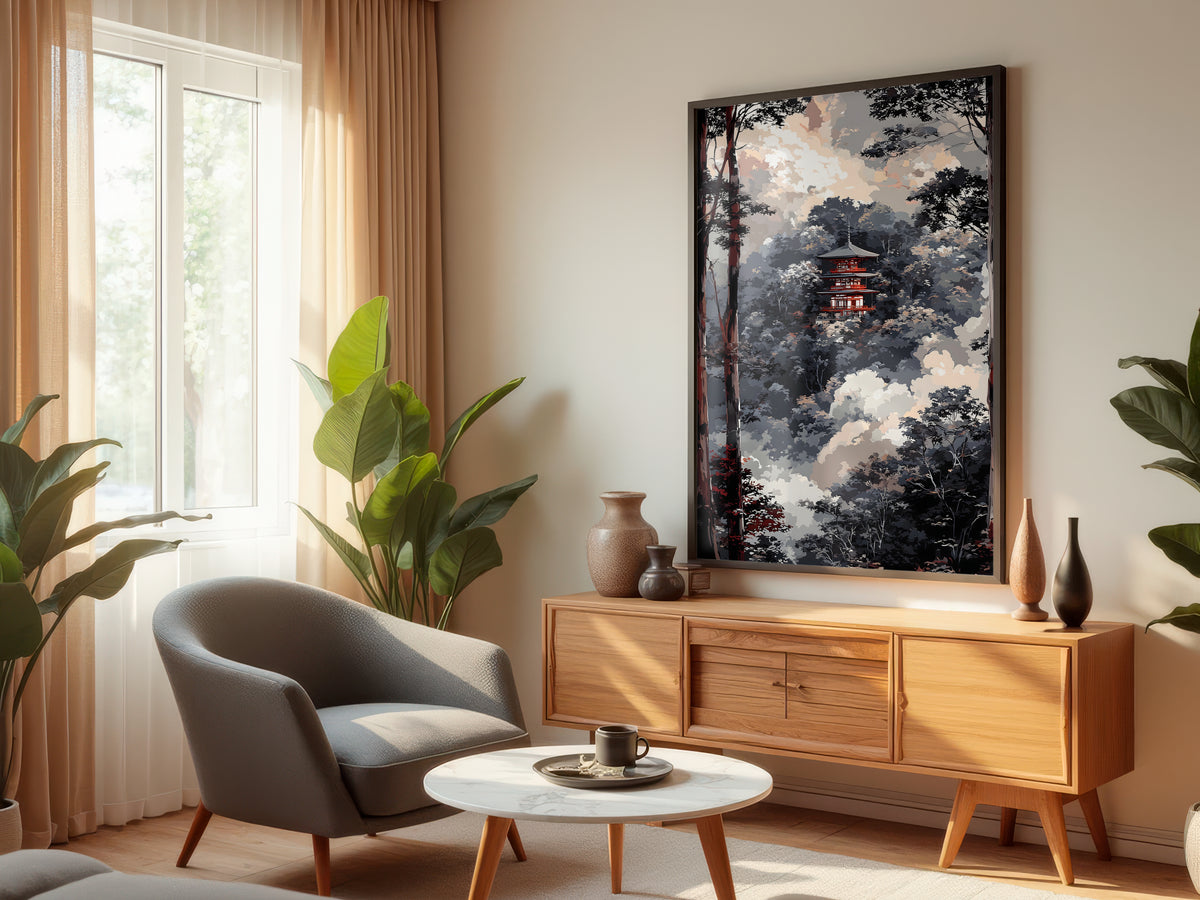Temple Forest Passage shown in a secondary lifestyle setting — styled interior