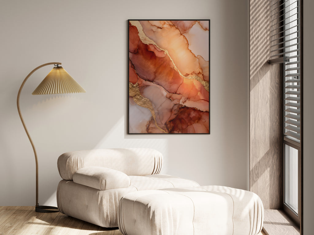 Terracotta Gold shown in a lifestyle setting — boho and Mediterranean interior