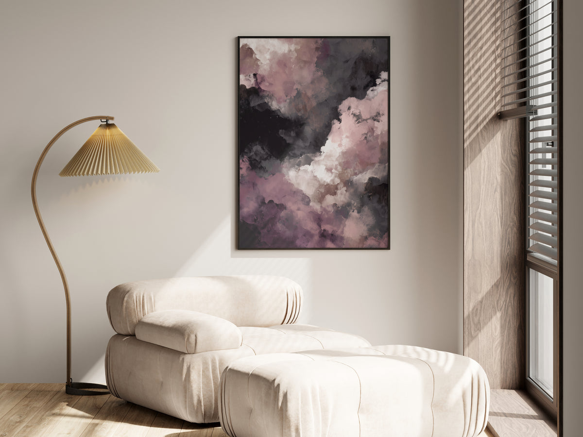 Dusty Rose Mist shown in a secondary lifestyle setting — premium interior with dark, neutral, or blush-toned walls